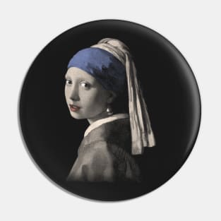 Girl with the Pearl Earring Pin