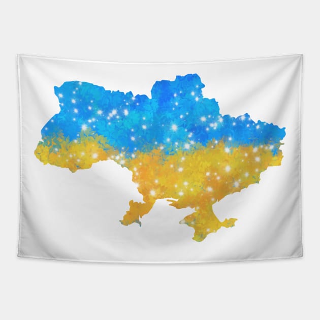 Ukraine Tapestry by Anastasiya Malakhova