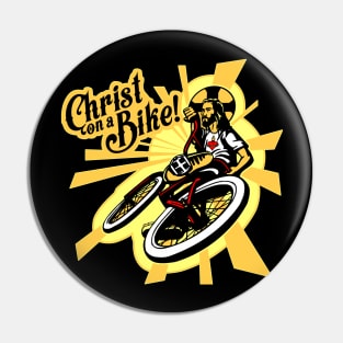 Christ on a Bike Pin