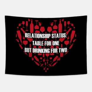 Relationship Status Alcohol Lover Tapestry