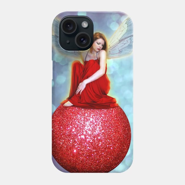 Christmas Fae Phone Case by Maia Mystia