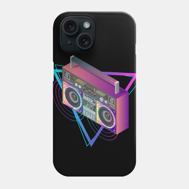 Classic Casette Wave Phone Case by edmproject