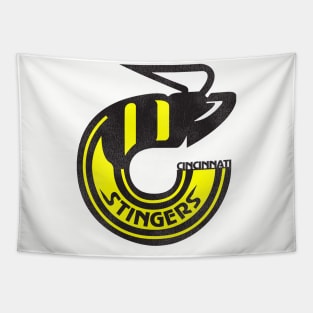 Defunct Cincinnati Stingers Hockey Team Tapestry