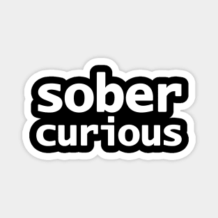 Sober Curious Magnet