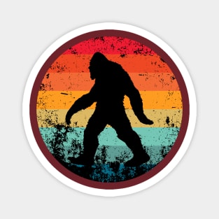 Retro Bigfoot Magnet