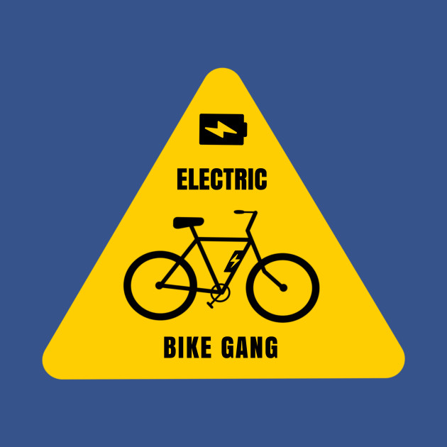 Disover ELECTRIC BIKE GANG - Bicycle - T-Shirt