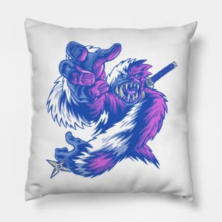 Ninja Yeti Pillow