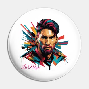 Leo The La Pulga Pin