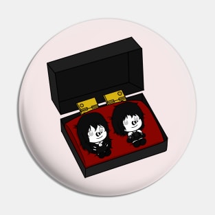 laughing jack and laughing jill chibi figure Pin