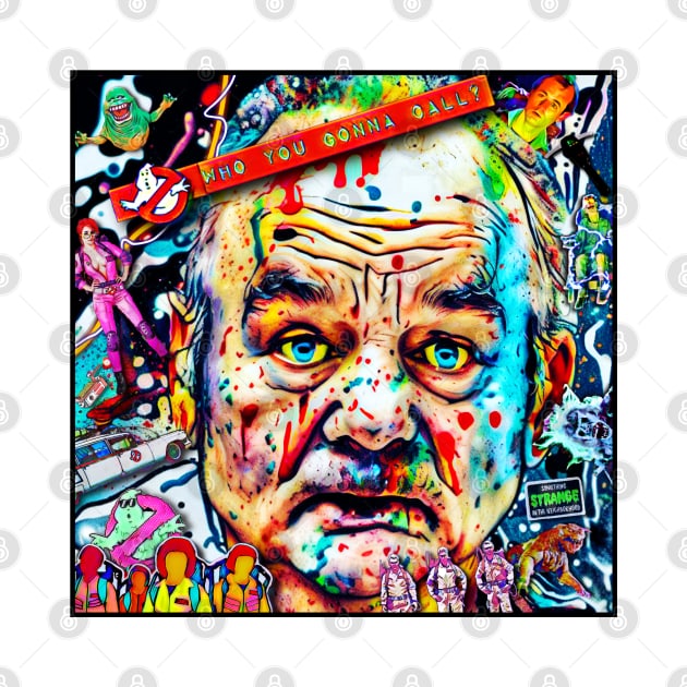 Bill Murray by Forest City Scum