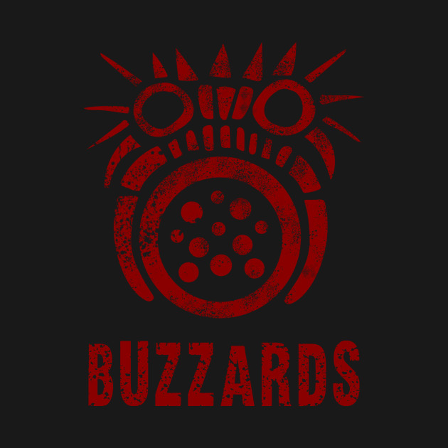 Mad Max Buzzards Logo - Weathered - Mad Max - T-Shirt | TeePublic