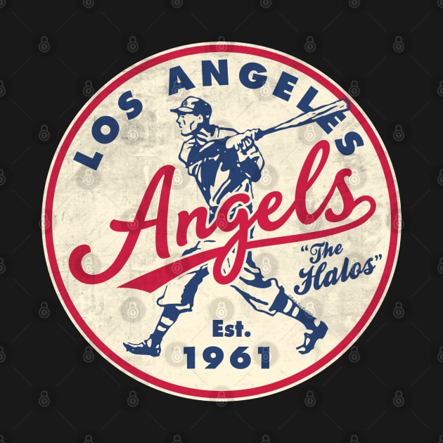 Old Style Los Angeles Angels by Buck Tee by Buck Tee