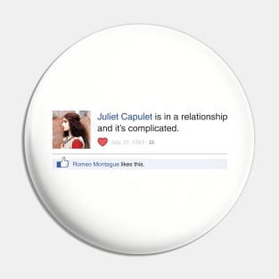 Juliet is in a Relationship & It's Complicated Pin