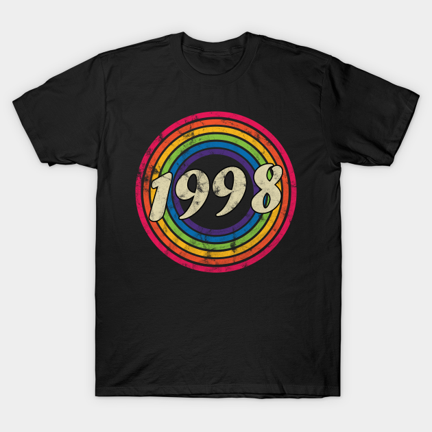 Discover 1998 - Retro Rainbow Faded-Style - 1998 - T-Shirt