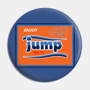 Jump Orange Soda Pin