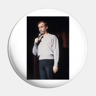 George Carlin Photograph Pin