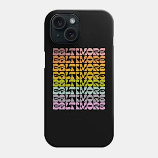 Baltimore Pride - retro Baltimore shirt Phone Case