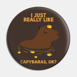 capybaras,ok Pin