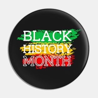 Black History Month Pin