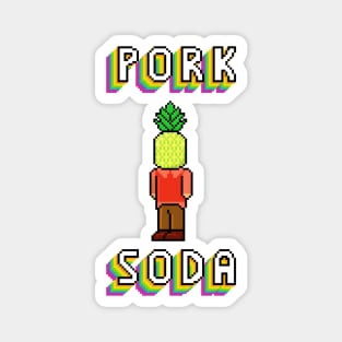 Pork Soda Pixels 1 Magnet