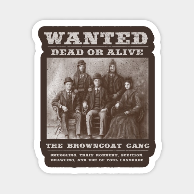 The Browncoat Gang Magnet by kg07_shirts