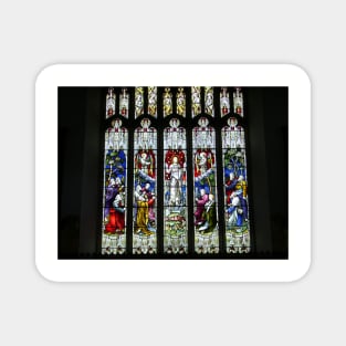 Stained Glass, Hawkshead Church Magnet