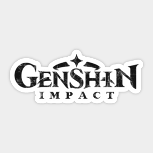 Genshin Impact Stickers Teepublic