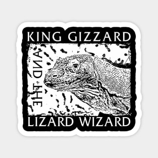 King Gizzard And The Lizard Wizard - Fanmade Magnet