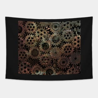 Steampunk Pattern Tapestry