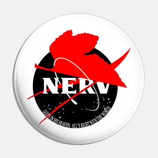 NASA x NERV dark Pin