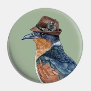 Chestnut-winged cuckoo Pin