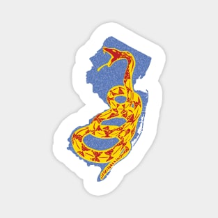 New Jersey Gadsden Snake Magnet