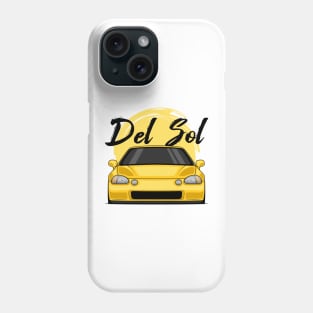 Front Yellow Del Sol JDM Legend Phone Case