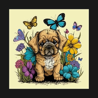 Colorful Puppy T-Shirt