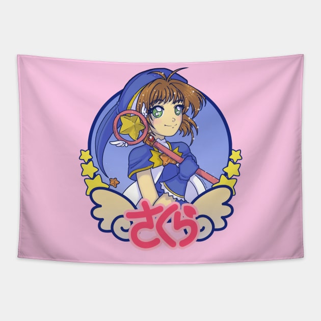 Sakura Kinomoto! Tapestry by ekkimu