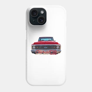 1972 Chevrolet C10 Short Bed Stepside Truck Phone Case