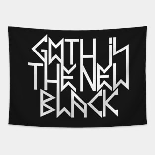 Gothic is the new black No.2 (white) Tapestry