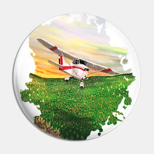 The Flight Of Sunflowers Pin