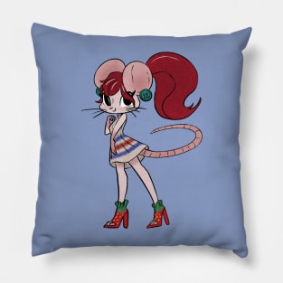 Trashion Alley Pillow