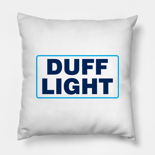 Duff Light Pillow by PartyTees