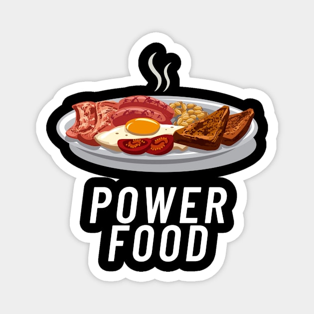 Power Food Magnet by Ckrispy