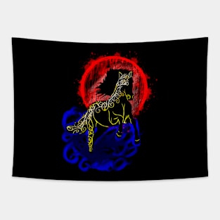 Running Horse Tapestry