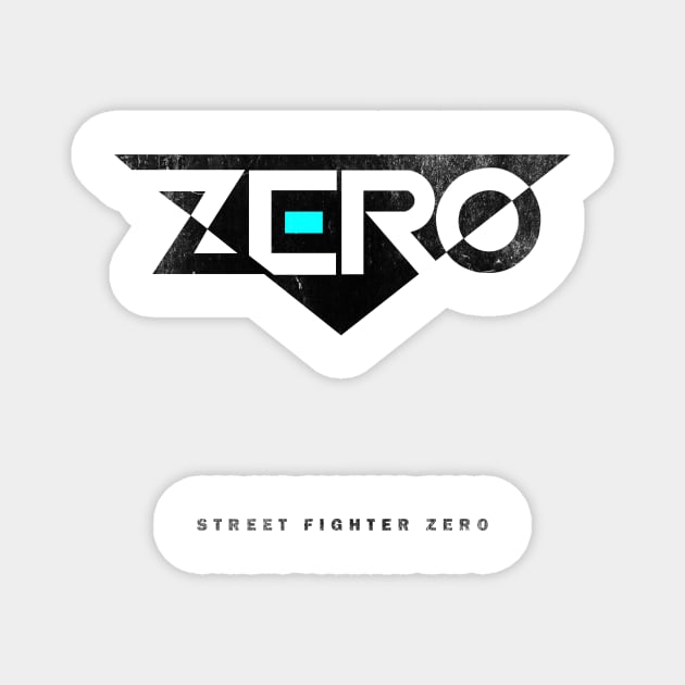 [STREET FIGHTER] ZERO (Black) Magnet by PRWear