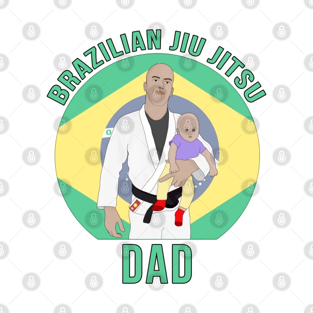 Brazilian Jiu Jitsu Dad by DiegoCarvalho