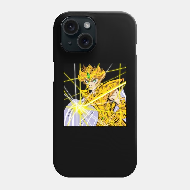 saint seiya aioria of leo in golden saints Phone Case by jorge_lebeau