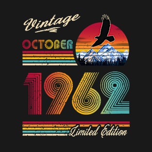 October 1962 Birthday T-Shirt