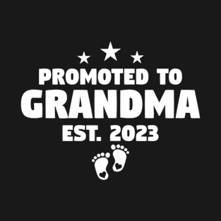 Promoted To Grandma 2023 T-Shirt