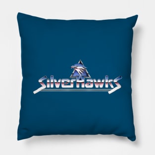 Silver Hawks Pillow