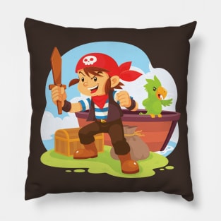 Pirate Boy Pillow