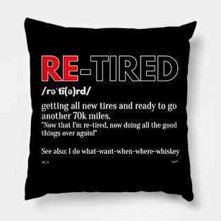 RE-TIRED Pillow